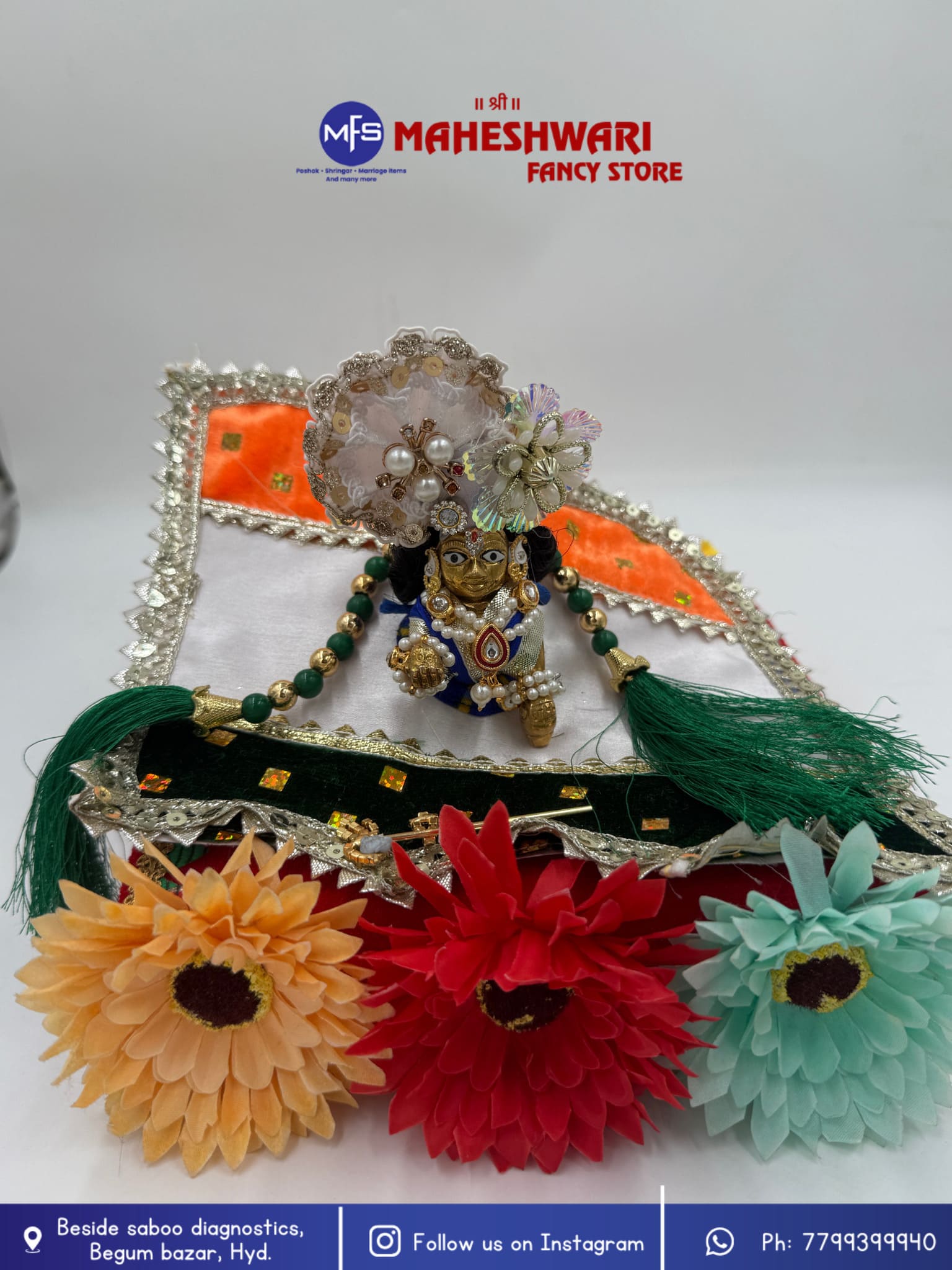 Laddugoppal Tiranga 5inch poshak